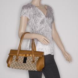 Pre Owned Gucci Small Bullet Satchel Handbag