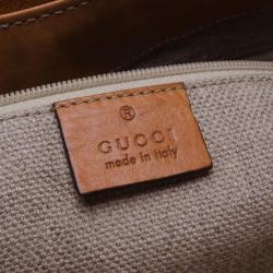 Pre Owned Gucci Tattoo Heart Tribeca Messenger Bag 