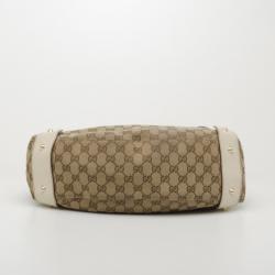 Pre Owned Gucci Pelham Monogram Shoulder Bag 