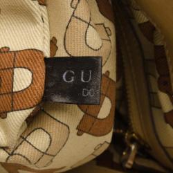 مملوكة مسبقًا Gucci Beige Running Guccissima Hobo 