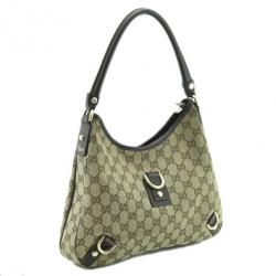 Gucci GG Fabric Abbey Small Hobo Bag