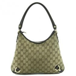 Gucci GG Fabric Abbey Small Hobo Bag