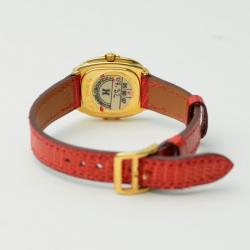 Hermes 18K Gold Ladies Wristwatch 
