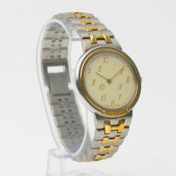 Hermes Ladies SS Two Tone Wristwatch 