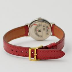 Pre Owned Hermes Gold & Silver Ladies Wristwatch 