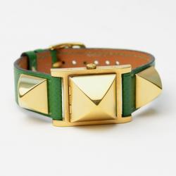 Hermes Gold Plated SS Ladies Wristwatch