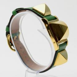 Hermes Gold Plated SS Ladies Wristwatch