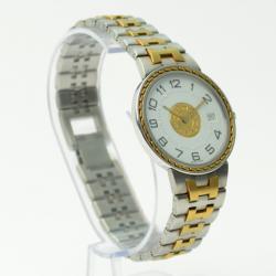 Hermes Classic SS 18K Gold & White Ladies  Wristwatch 
