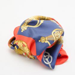 Pre Owned Hermes Paris Cliquetis Vintage Scarf