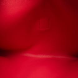 Pre Owned Hermes Jige Clutch Red Box Calf