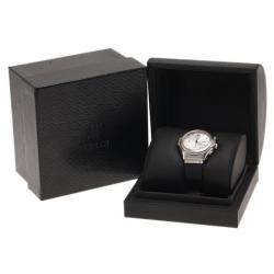 Pre Owned Hublot Silver Stainless Steel Fusion Men's Wristwatch 38MM
