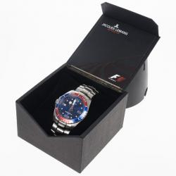Jacques Lemans Haiti Sports 1-1465C Stainless Steel Mens Wristwatch 46 MM