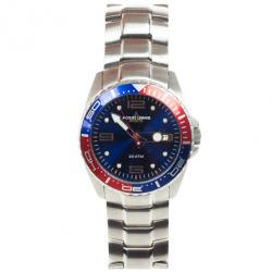 Jacques Lemans Haiti Sports 1-1465C Stainless Steel Quartz Blue Mens Wristwatch 46 MM