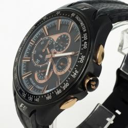 Jacques Lemans Monte Carlo F5016 SS Mens Wristwatch Tachymeter 48 MM