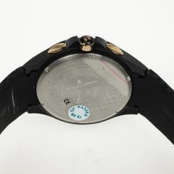 Jacques Lemans Monte Carlo F5016 SS Mens Wristwatch Tachymeter 48 MM