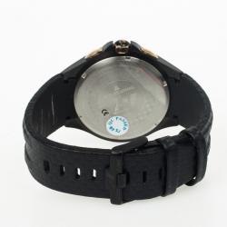 Jacques Lemans Monte Carlo F5016 SS Mens Wristwatch Tachymeter 48 MM