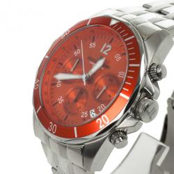 Jacques Lemans SS Chronograph Mens Wristwatch 43 MM