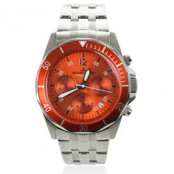 Jacques Lemans SS Chronograph Mens Wristwatch 43 MM
