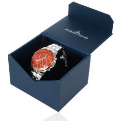 Jacques Lemans SS Chronograph Mens Wristwatch 43 MM