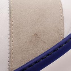 Jimmy Choo White Motcombe Sneakers Size 44.5