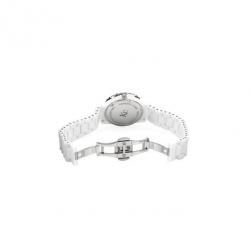 KC Diamond Silver Ceramic SS Ladies Wristwatch