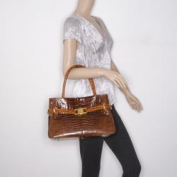 Lana Marks Medium Alligator Positano Tote