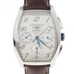 Longines Evidenza Chronometer SS Mens Wristwatch 34 MM