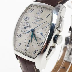 Longines Evidenza Chronometer SS Mens Wristwatch 34 MM