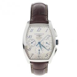 Longines Evidenza Chronometer SS Mens Wristwatch 34 MM