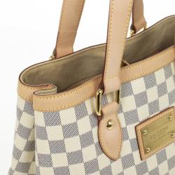 Pre Owned  Louis Vuitton Damier Azur Hampstead MM