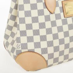 Pre Owned  Louis Vuitton Damier Azur Hampstead MM