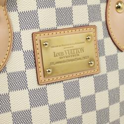 Pre Owned  Louis Vuitton Damier Azur Hampstead MM