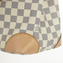 Pre Owned  Louis Vuitton Damier Azur Hampstead MM