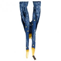 Pre Owned Louis Vuitton Blue Monogram Denim Square Scarf