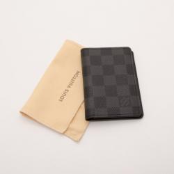 Pre Owned Louis Vuitton Damier Graphite Pocket Organizer