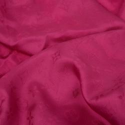 Pre Owned Louis Vuitton Pink Monogram Butterfly Square Scarf