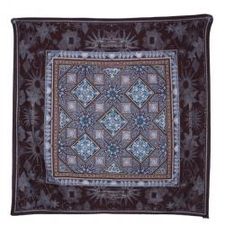 مملوكة مسبقًا Louis Vuitton Blue Les Decors Parisiens au xix Siecle Petit Cabinet de Travel Scarf