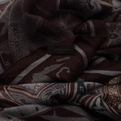 مملوكة مسبقًا Louis Vuitton Blue Les Decors Parisiens au xix Siecle Petit Cabinet de Travel Scarf