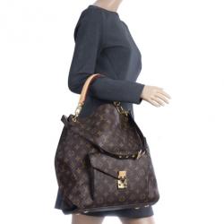Pre Owned Louis Vuitton Monogram Canvas Métis Tote
