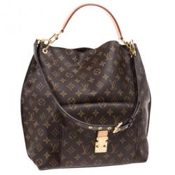 Pre Owned Louis Vuitton Monogram Canvas Métis Tote