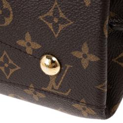 Pre Owned Louis Vuitton Monogram Canvas Métis Tote