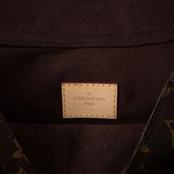 Pre Owned Louis Vuitton Monogram Canvas Métis Tote