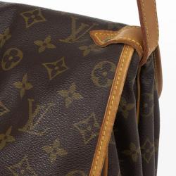 Pre Owned Louis Vuitton Monogram Saumur 35 Messenger