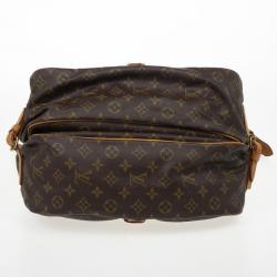 Pre Owned Louis Vuitton Monogram Saumur 35 Messenger