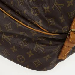 Pre Owned Louis Vuitton Monogram Saumur 35 Messenger