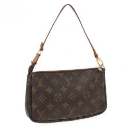 Pre Owned Louis Vuitton Monogram Canvas Pochette Accessoires