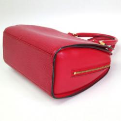 Pre Owned Louis Vuitton Castillian Red Epi Pont Neuf