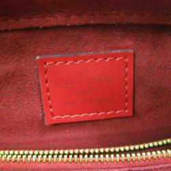 Pre Owned Louis Vuitton Castillian Red Epi Pont Neuf