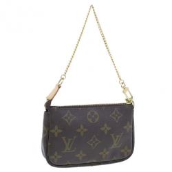 Pre Owned Louis Vuitton Monogram Canvas Mini Pochette