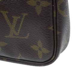 Pre Owned Louis Vuitton Monogram Canvas Mini Pochette